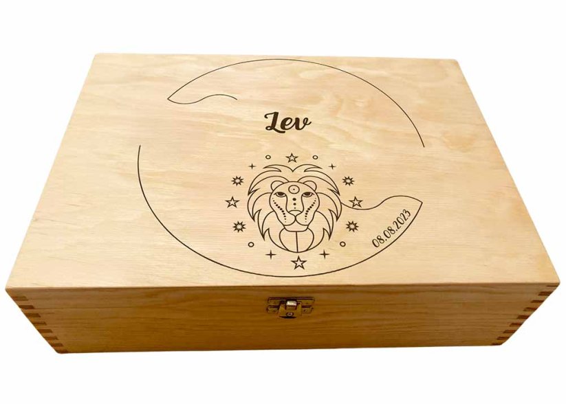 Dárková krabička znamení - Znamení: Lev